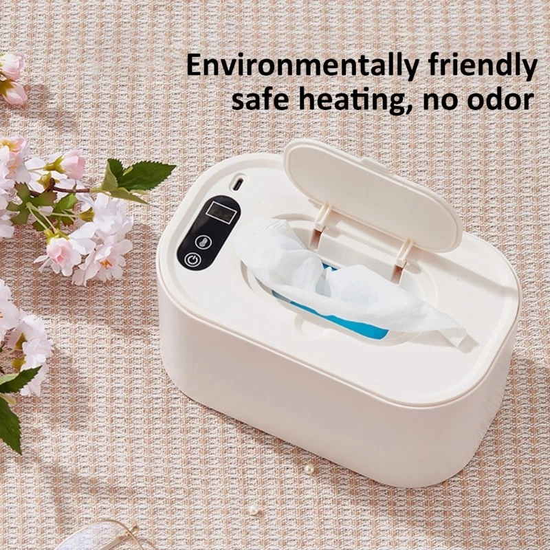 Baby Wipes Heater with 5 Adjustable LED Display Safety Feature