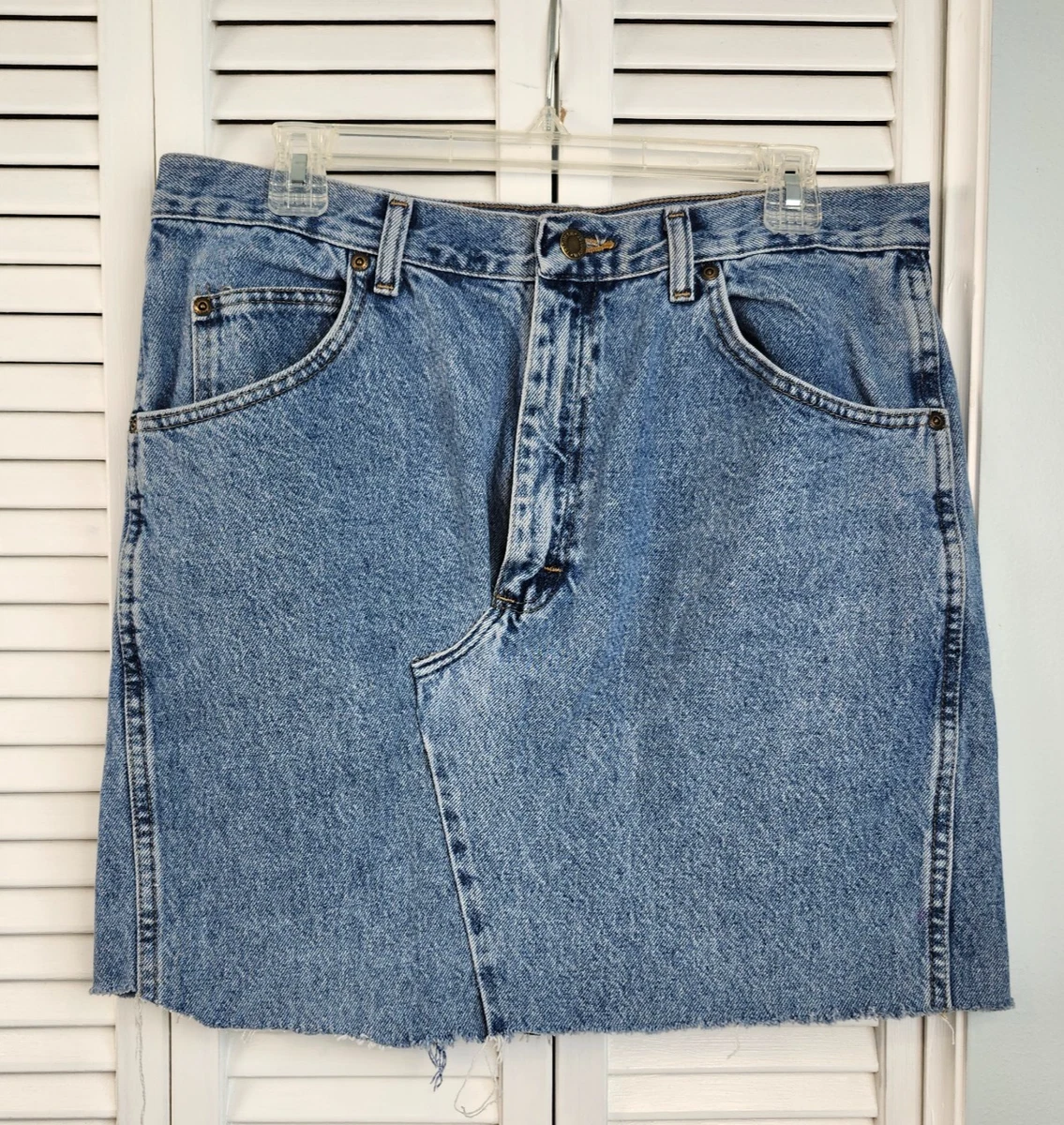 Falda Cargo Mujer Bridesmay Y2K Mezclilla Elástica - 95% Algodón, Con Bolsillos, Tallas XS-XL