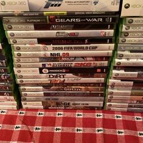 Video Game Lot Of 205 Mix , PS2, PSX, XBOX, & Xbox 360 Private collection EX 