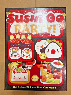 Sushi Go Kartenspiel - Sushi Go Party! Das Pick&Pass Kartenspiel, Familienspaß Party