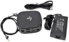 HP USB-C Dock G5 - With Charger Universal Docking Station w/ 120W AC Adapter  