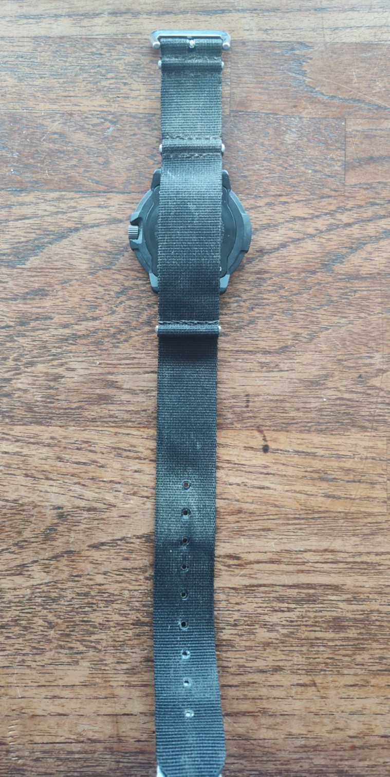 Traser Microtech H3 Code Blue 0052010 watch - bla… - image 3