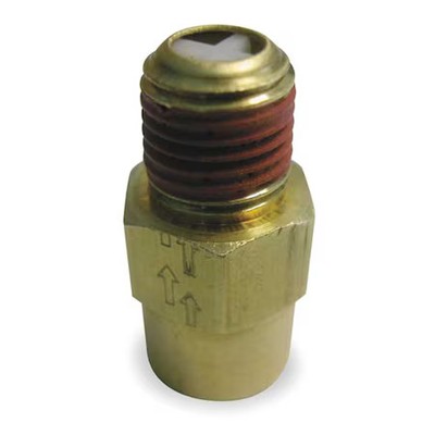 Control Devices P2525-1Wa Check Valve, 1/4 In Fpt, 1/4 In (M)Npt, 250 Psi