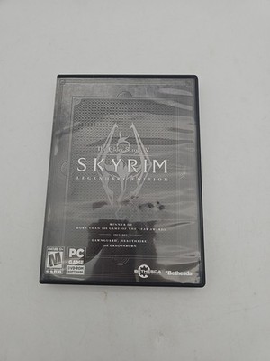 The Elder Scrolls V Skyrim Legendary Edition PC Game DVD Complete
