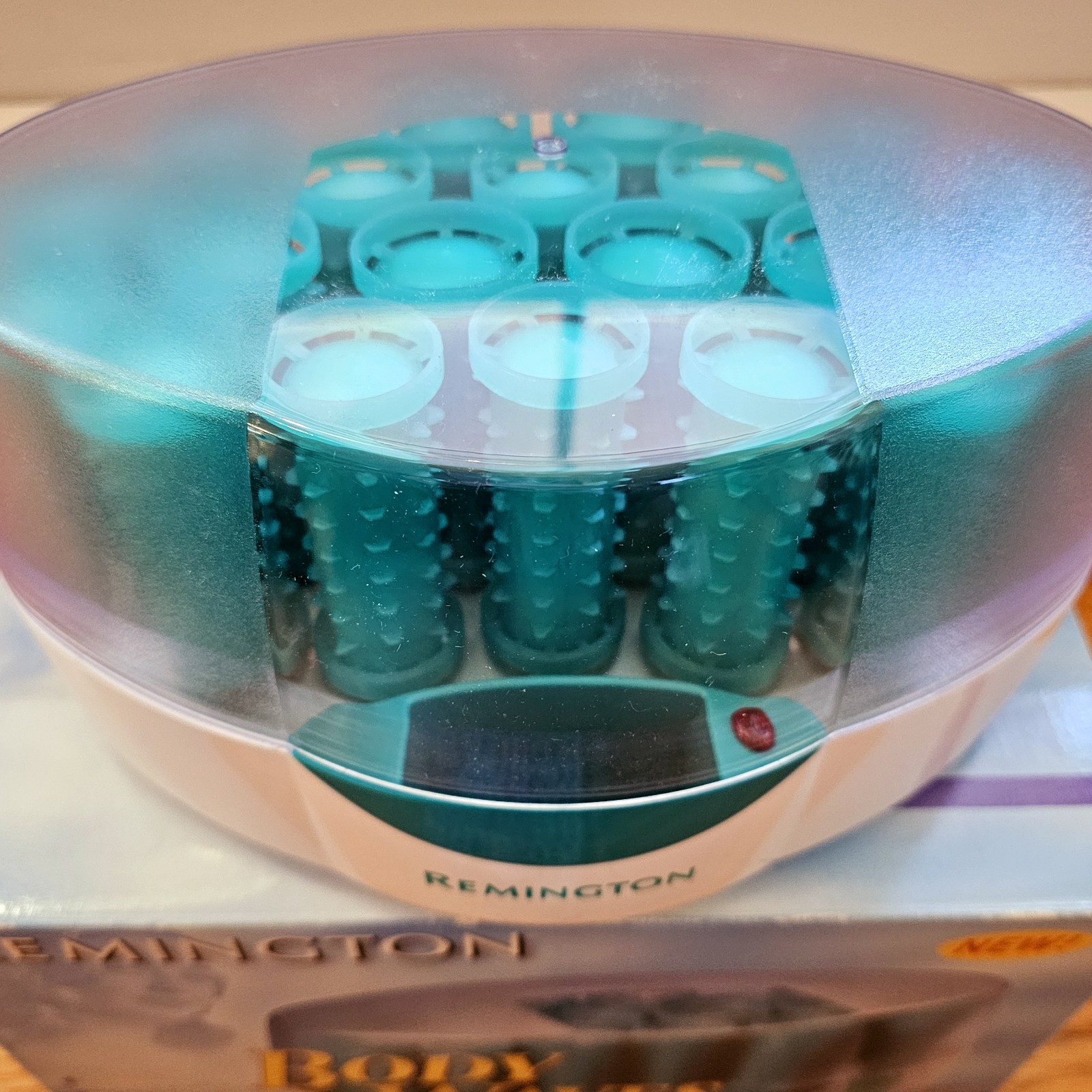 NEW Remington Body Waves Wax Core Long Lasting Curls Hair Hot Rollers H-1080N