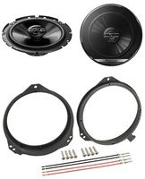 Pioneer 300Watt 2-Wege 16,5Cm Lautsprecher FüR Opel Astra Corsa Omega Tigra Vect