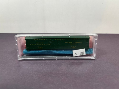 #ad #ad Roundhouse N Scale Train 8277 Express Reefer Refrigerator Missouri Kansas Texas $13.49