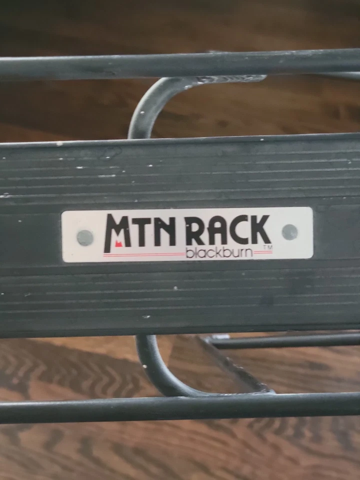 Vintage Blackburn MTN Rear Cargo Rack Alloy Mountain Touring Bike Black - Image 2 of 4