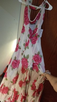 forever 21 white floral maxi dress Floral Lace Cutout Maxi Dress