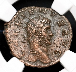 IMPERIO ROMANO. Galienus. AD 253 268. BI Antoninianus certificado NGC