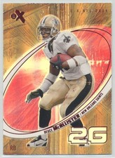 Deuce McAllister 2004 Fleer E-X Essential Credentials Future /58 #8 New Orleans