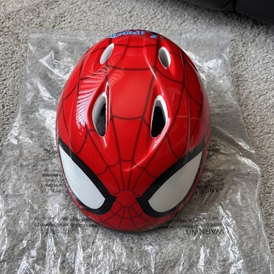 Marvel Spider-Man Spidey Eyes Bell Bike Helmet, Red, Toddler 3+ (48-52cm)
