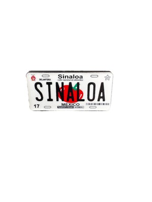Pin Sinaloa Car Plate Pin For Caps Clothing Enamel Badge Original Pin Quality