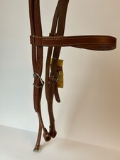 Western headstall - 3/4 inch harness leather - NEW