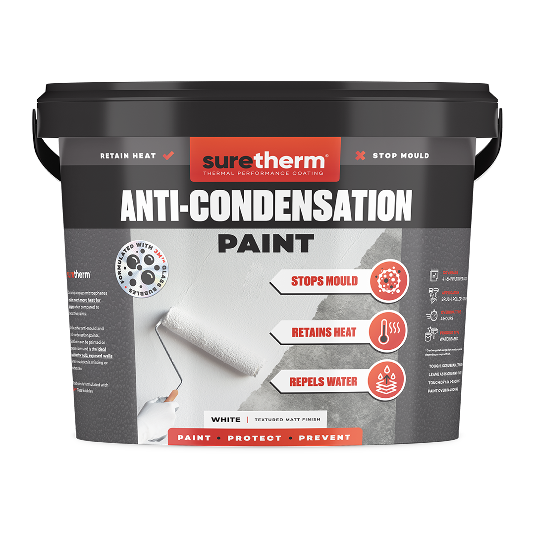 SURETHERM ANTI CONDENSATION & ANTI MOULD THERMAL PAINT 5LTR (20m2)