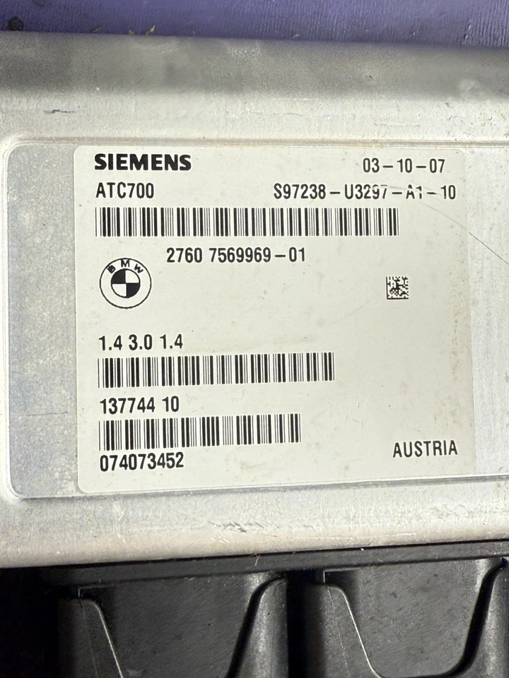 Módulo de controle de caixa de transferência 07-14 BMW X5 X6 27607569969 fabricante de equipamento original - Imagem 3 de 3