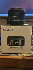 Canon EF 50mm F1.8 STM Lens - Black