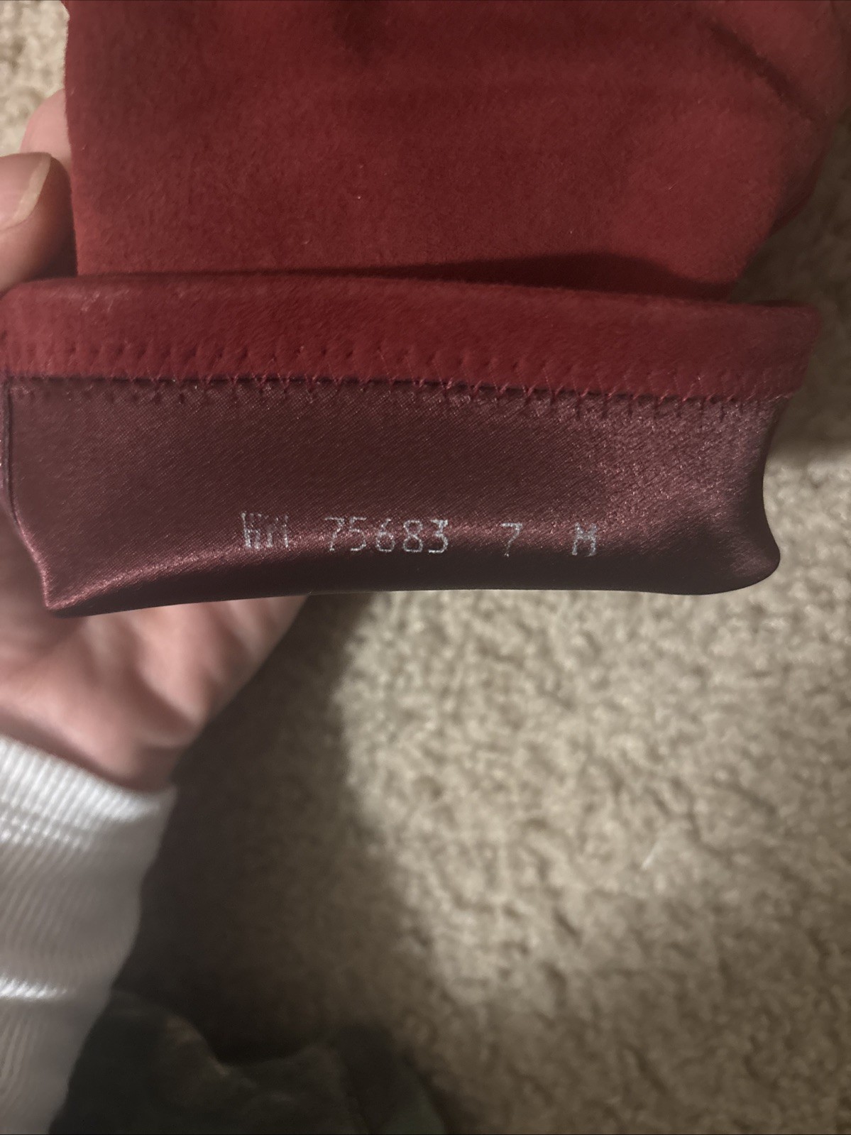 Stuart Weitzman Pointed Toe Ankle Boot Burgundy S… - image 5