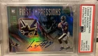 2018 Panini Illusions First Impressions Autograph Memorabilia Lamar Jackson /25