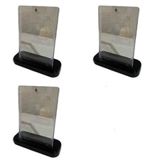 Set Of 3 Trading Card Loaders And Stands, Magnetic Loader, Card Loader Stand Fo_