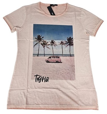 Tigha Herren T-Shirt Let's travel MSN Vintage Blush Größen S, M, L, XL