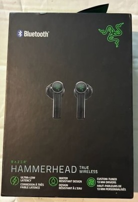 Razer Hammerhead True Wireless Bluetooth Earbuds 53706BBR refurbished