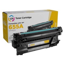 LD Compatible 655A CF452A Yellow Laser Toner Cartridge for HP M653dh M682z M681f