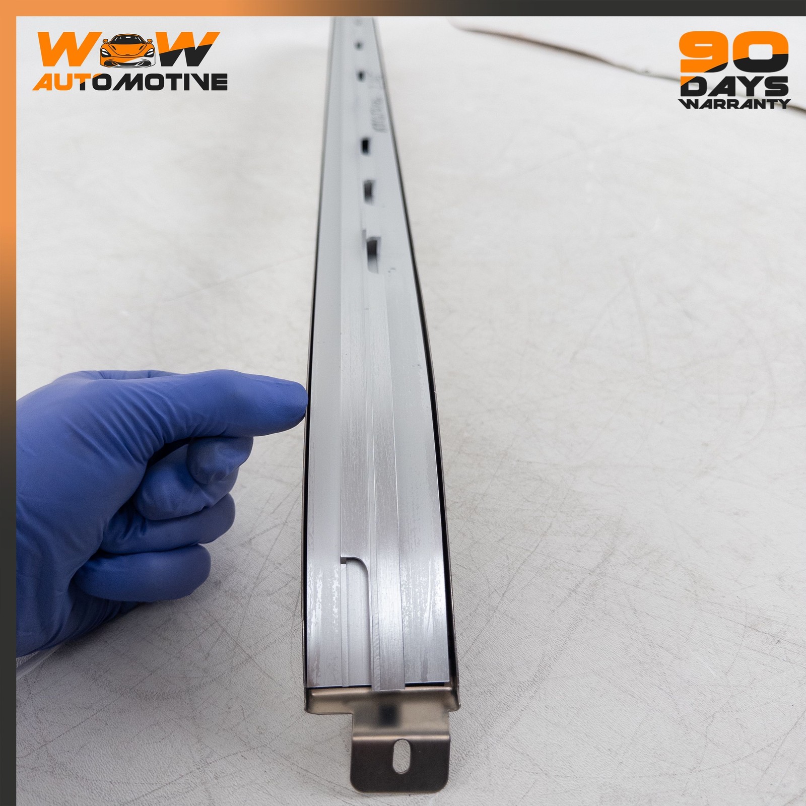 04-10 BENTLEY CONTINENTAL GT FRONT RIGHT PASSENGER SIDE DOOR STEP SILL TRIM OEM