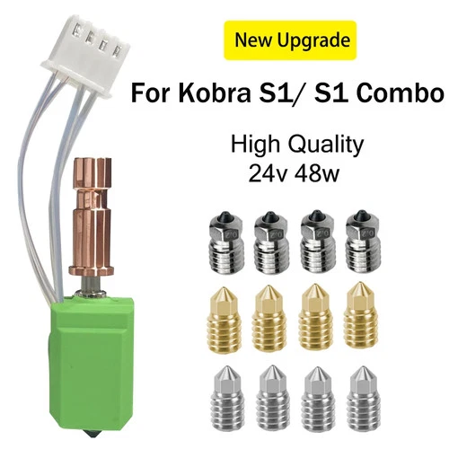 Für Anycubic Kobra S1 Combo Head S1C Hotend Keramikdüse 3D Drucker Zubehör