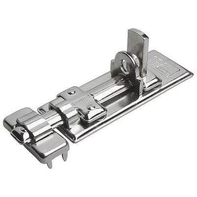 Abus 300/100 Slide Bolt Hasp, Fixed, Hardened Steel