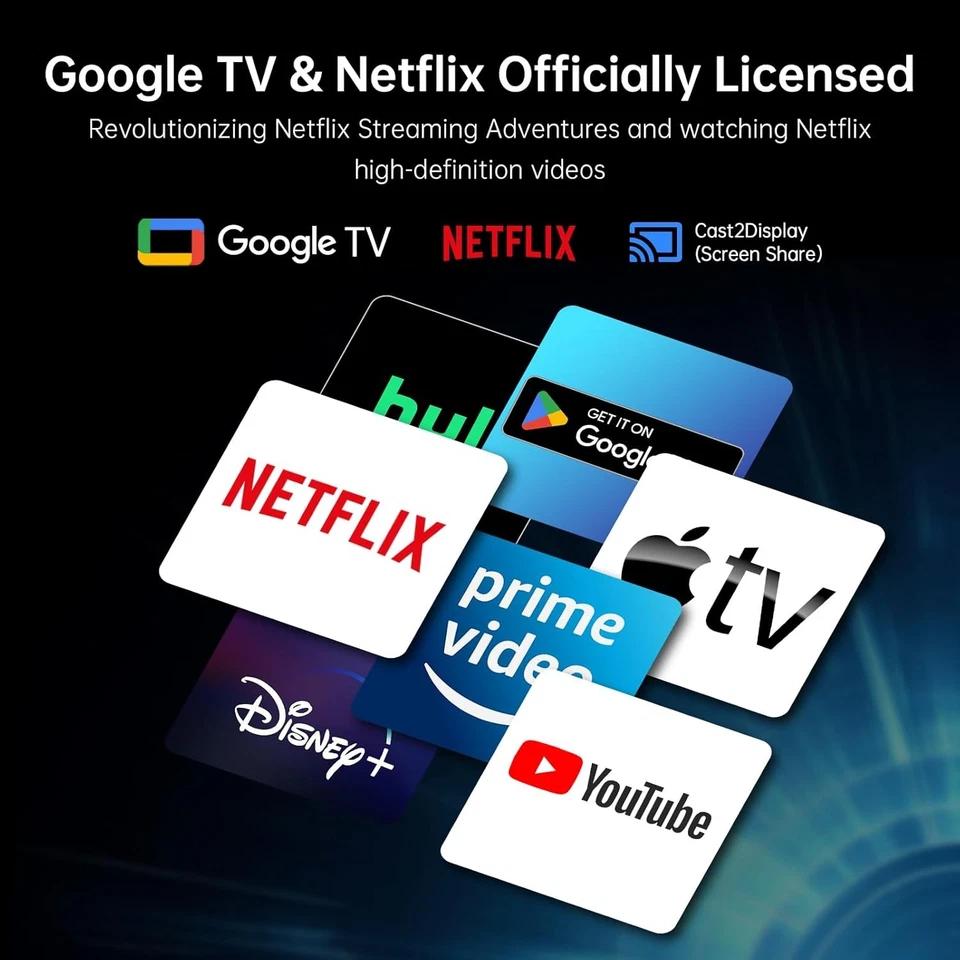 KTC 32 Inch 4K Smart Monitor with Google TV System 3840 * 2160P 31.5  - Image 4 of 4