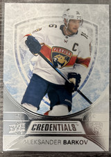 2021-22 Upper Deck Credentials Aleksander Barkov - Florida Panthers #43 Base