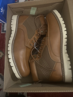 Steve Madden Men s P-Jelen Cognac Chukka Boots - Size US 12 (NEW With Box)