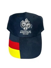 Authentic Vintage FIFA World Cup Germany 2006 Official Cap Black NWT Adjustable