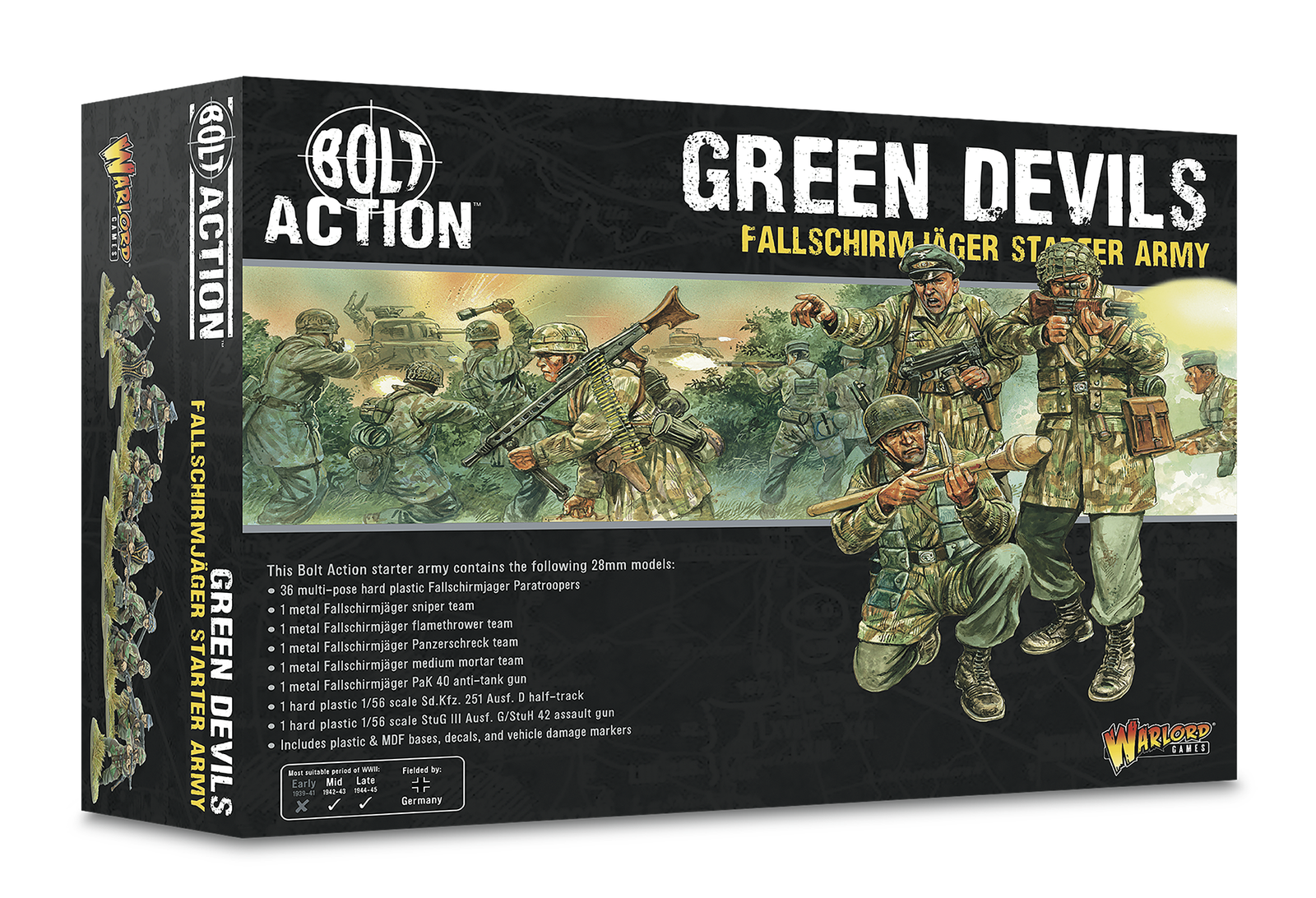 Bolt Action - Fallschirmjäger Starter Army - Warlord Games
