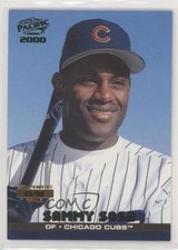2000 Pacific Emerald Green 63/99 Sammy Sosa (Portrait) #91 00em