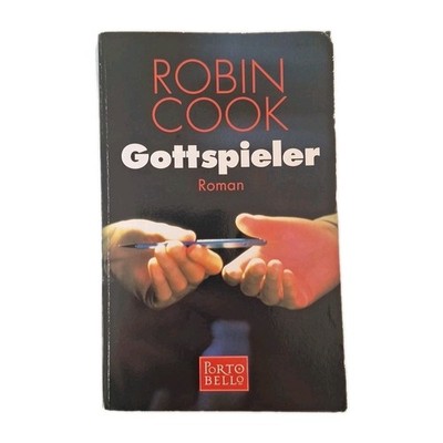 Robin Cook Gottspieler Roman Thriller Goldmann Taschenbuch 2001 ISBN 3442552389