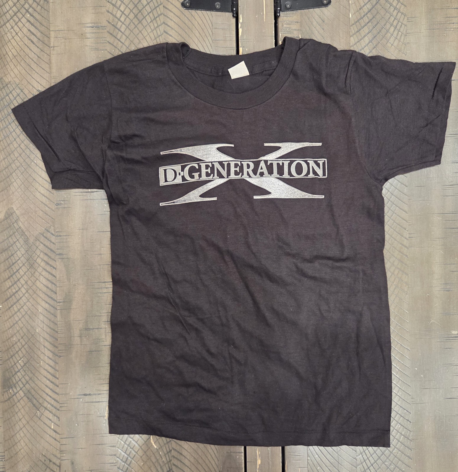 Vtg D-Generation X Shirt Youth 14 - 16 Black WWF Wrestling Degeneration Tee 90s