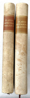 Platon, 2 Vol.: Platons Protagoras. Theaitetos and Platons Parmenides. 1910