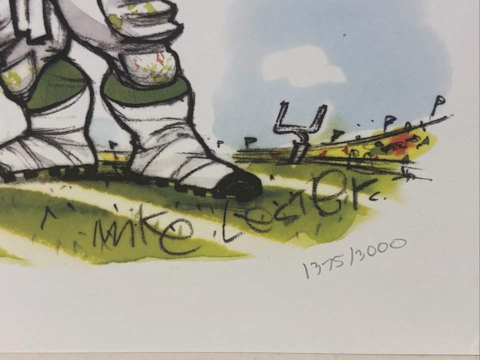 Oregon Ducks v Oregon State - Mike Lester Print - Serial Numbered 1375/3000 - Image 2 of 3