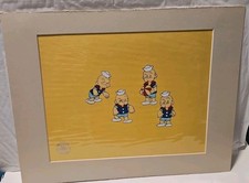 Popeye Reproduction Animation Cel W/ Asifa  Authenticity Seal 