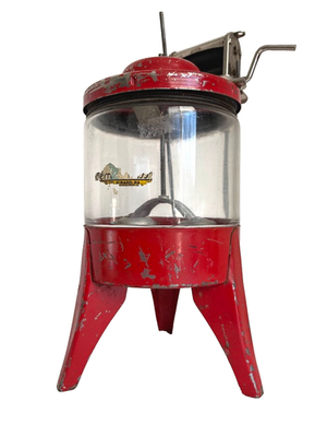 #ad Vintage Collectible Modern Miss Red Toy Washer for parts fixup restoration $34.99