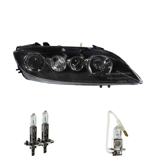 Halogen Scheinwerfer Rechts H1/H1/H3 FüR Mazda 6 Station Wagon GY GG Inkl Lampen-image