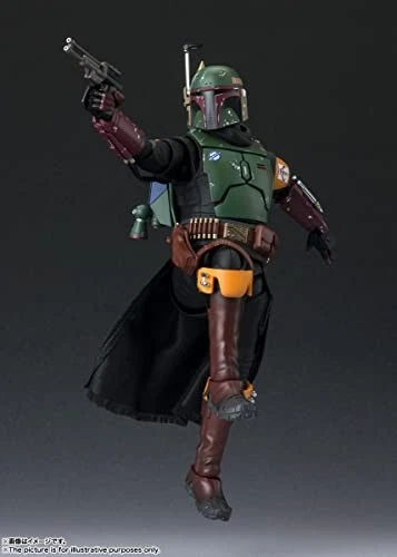 Figura de acción Bandai S.H.Figuarts Boba Fett Guerra de las Galaxias El Libro de Boba Fett Foto 3 de 4