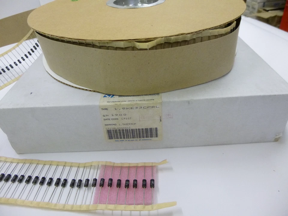 1.5KE33CP | TRANSIL DIODE BIDIRECTIONAL | 1,5kW | 33V | DO-201 | 2/5/10pcs - Image 2 of 4