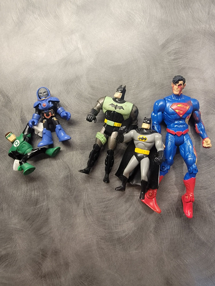 dc comics action figure lot