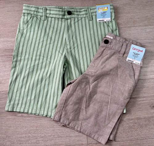 Pck 2 Katze und Jack Shorts Jungen Größe 10 & 12 neu mit Etikett