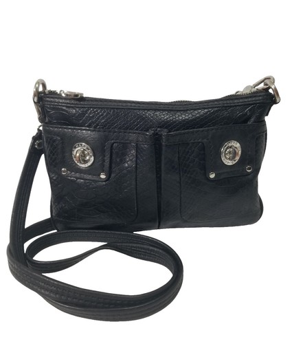 Marc by Marc Jacobs Boston Bag Leather Turn Lock Black Y2K Archive