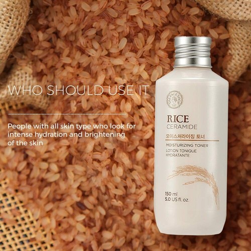 The Face Shop Rice & Ceramide Moisturizing Face Toner - Picture 7 of 8