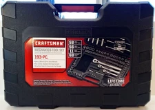 Craftsman 193pc Metric/SAE Deep/Standard Socket Wrench Mechanic's Tool Set 39484